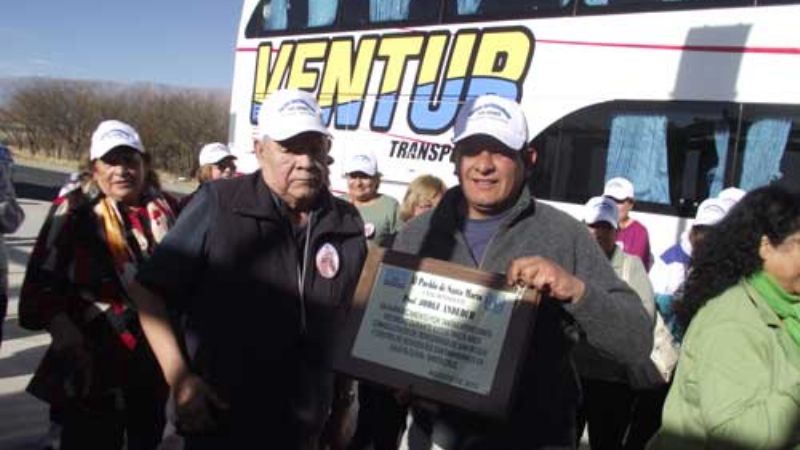 Andersch recibió a comitiva de Caleta Olivia
