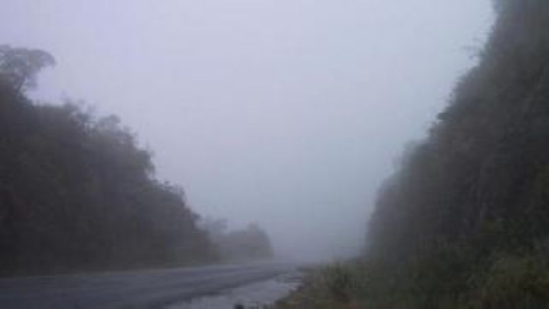 Advierten por sectores con niebla en el Totoral y la Cébila