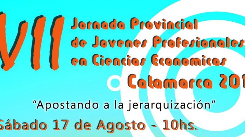 Inicia el sábado la 7ª Jornada Provincial de Jóvenes Profesionales