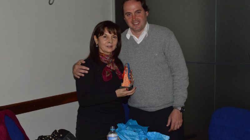 Mera recibió a Susana Trimarco