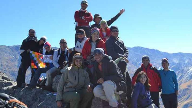 Cumbre en el Crestón