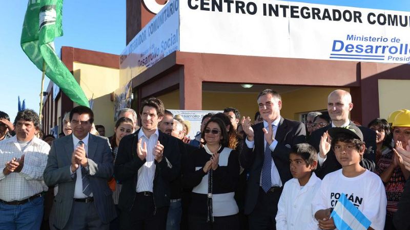 Corpacci inauguró un CIC en Pajonal junto a Alicia Kirchner