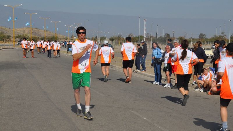 Marchadores catamarqueños por la Copa Nacional San Martín