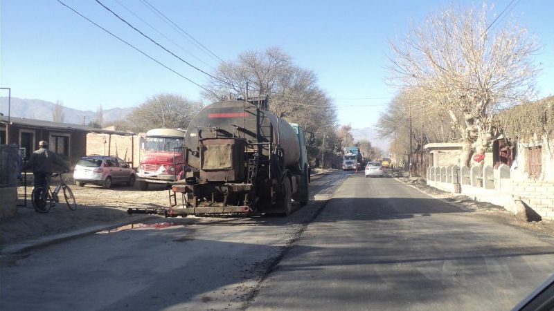Gran avance en la ruta 40 tramo sur de Santa María