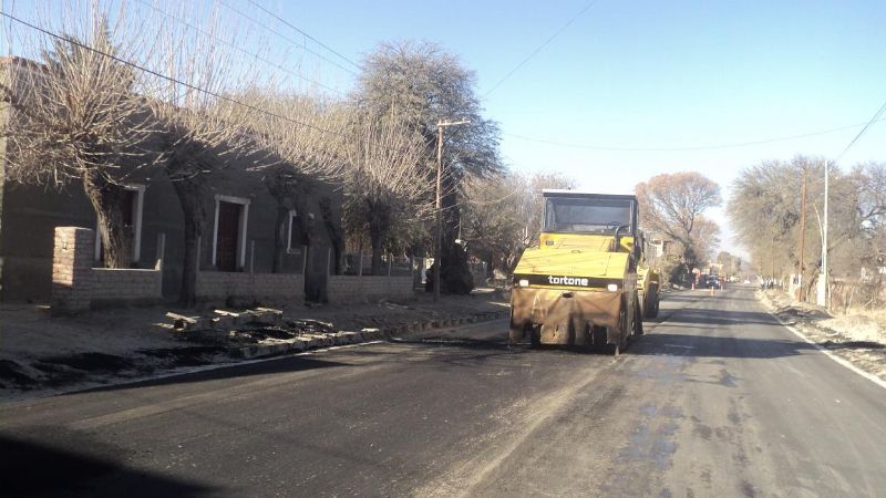 Gran avance en la ruta 40 tramo sur de Santa María