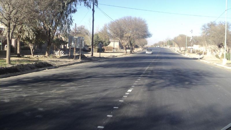 Gran avance en la ruta 40 tramo sur de Santa María