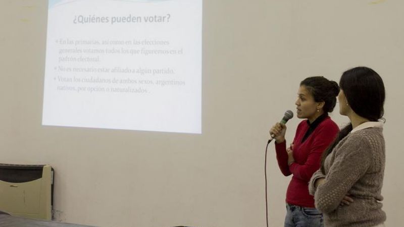 “Tu voto, tu elección”, ya recorrió varias instituciones 