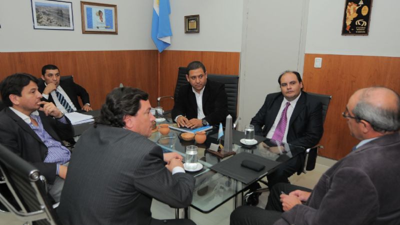 Saadi se reunió con el jefe de Vialidad Nacional