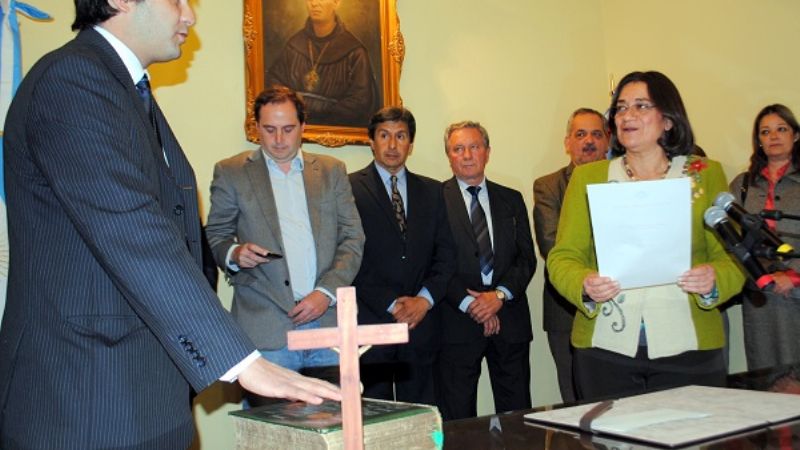 Sáenz, Aguirre y Figueroa con entusiastas asunciones