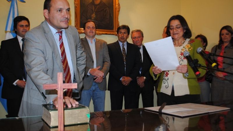 Sáenz, Aguirre y Figueroa con entusiastas asunciones