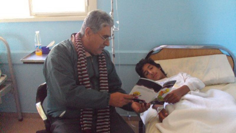 Juegos, magia y lectura en el Hospital de Niños 