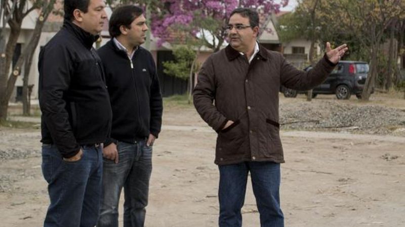 Raúl Jalil recorrió obras