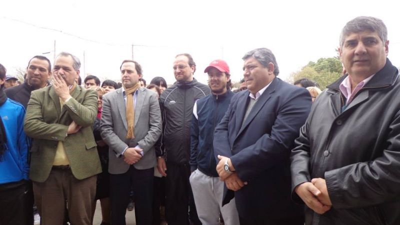 Con Gaudio, se inauguró Polideportivo en Recreo