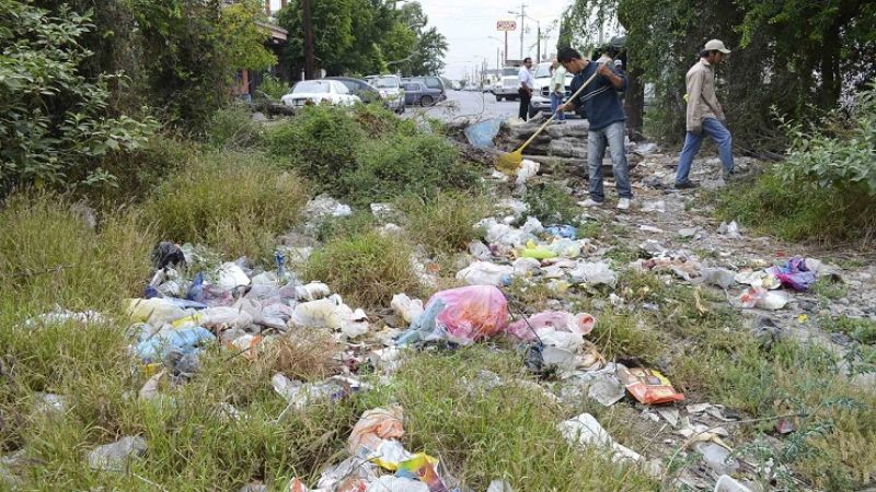 Limpian y multan a propietarios de terrenos baldíos que estén sucios