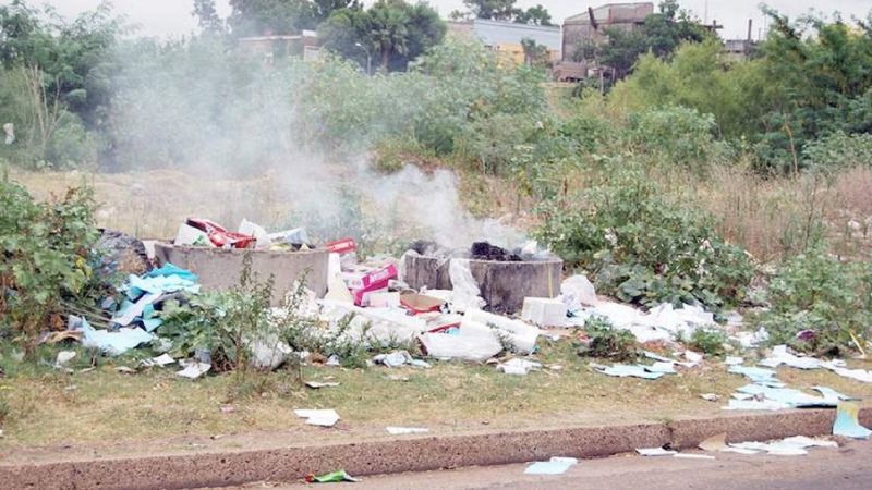 Limpian y multan a propietarios de terrenos baldíos que estén sucios