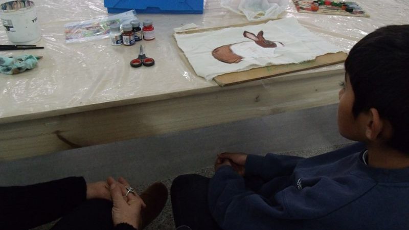 En marcha los talleres de dibujo, tejido en telar y guitarra