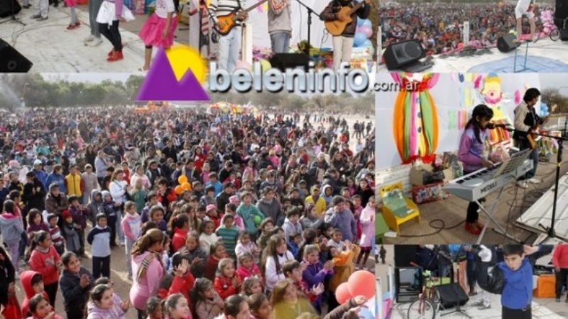 Multitudinario Festejo del Día del Niño en Belén
