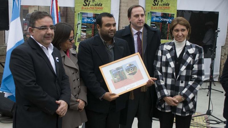 Se presentó el primer CD grabado en la Sala de la Vicegobernación