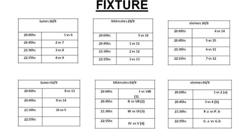 Arranca el torneo de voley de docentes