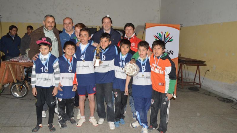 El interior palpitó la final del Torneo de Baby Fútbol