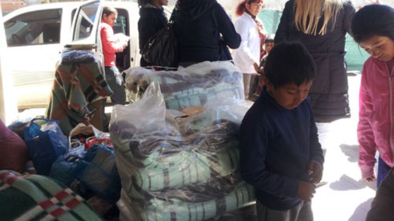 Las localidades serranas también festejaron con los niños