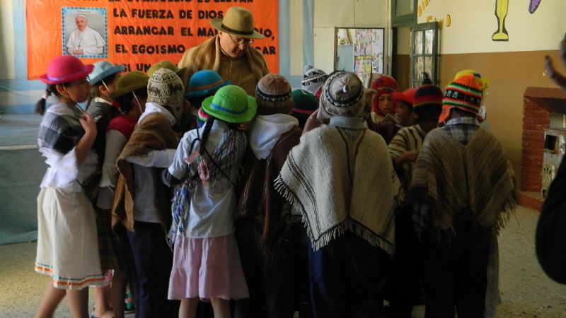 Urbanc compartió jornada de fe con pobladores de Mutquín