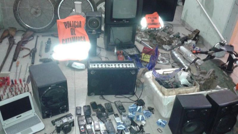 Allanamientos y secuestros en Miraflores