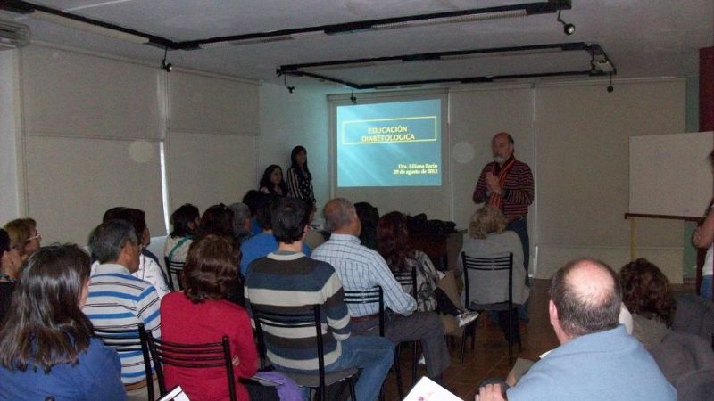 Se realizó charla sobre Diabetes para afiliados de la OSEP