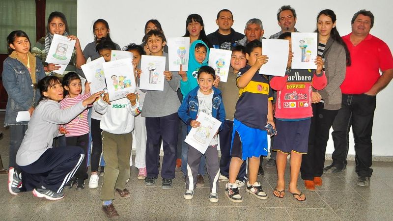 Enlace Comunitario organizó charlas para niños y adolescentes