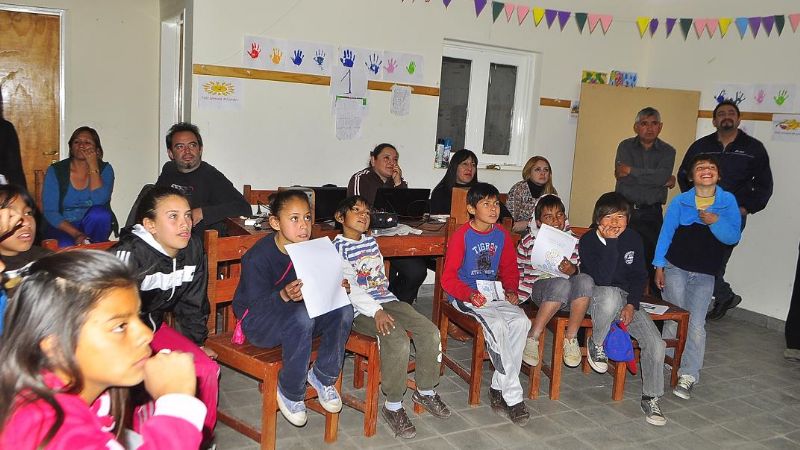 Enlace Comunitario organizó charlas para niños y adolescentes