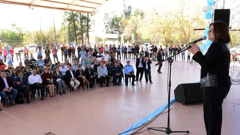 Corpacci inauguró un nuevo NAC en Huillapima
