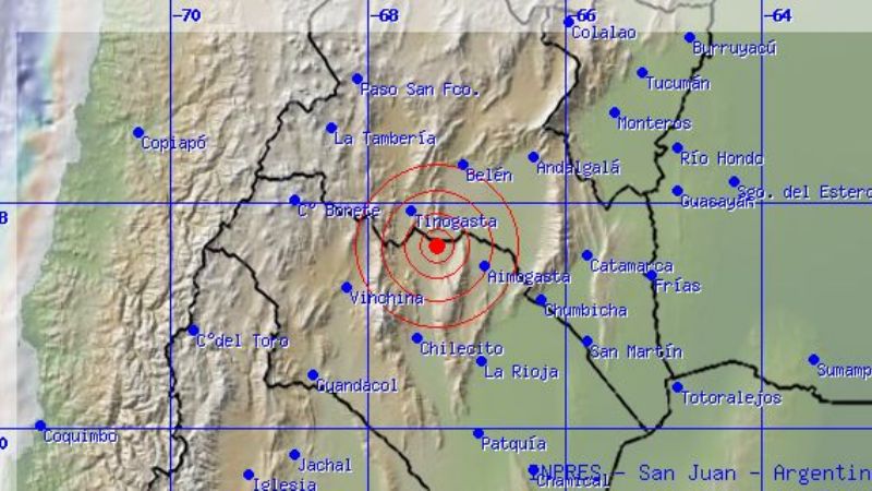 En cinco días se registraron siete sismos