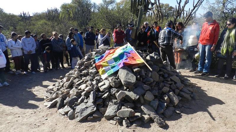 Comunidades originarias homenajearon a la Pachamama
