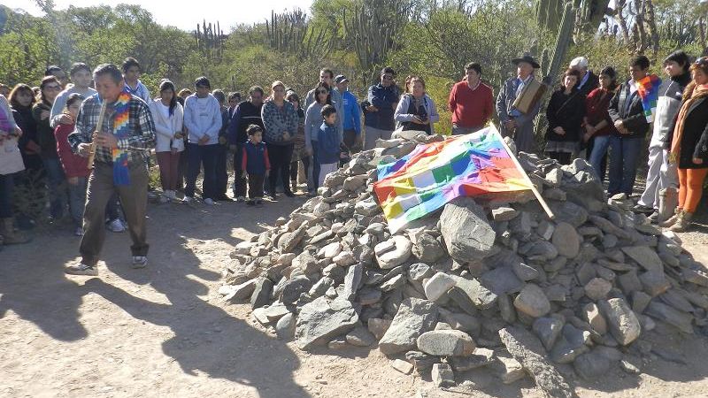 Comunidades originarias homenajearon a la Pachamama