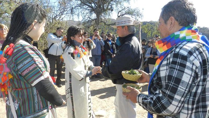 Comunidades originarias homenajearon a la Pachamama