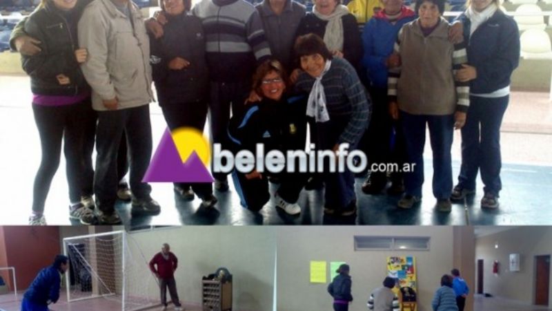 Adultos mayores de Belén siguen camino a los Juegos Evita 2013