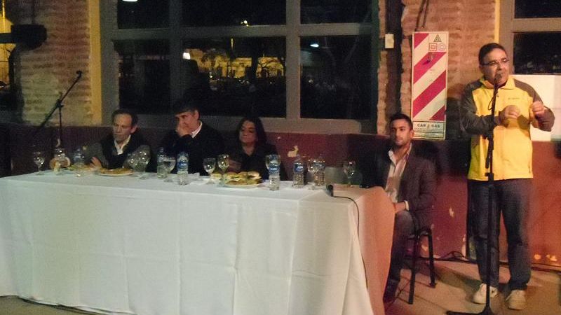 Jalil y Corpacci compartieron una cena con las organizaciones vecinales