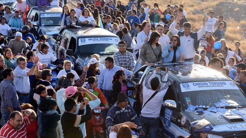Cierre de las Caravana de la Victoria