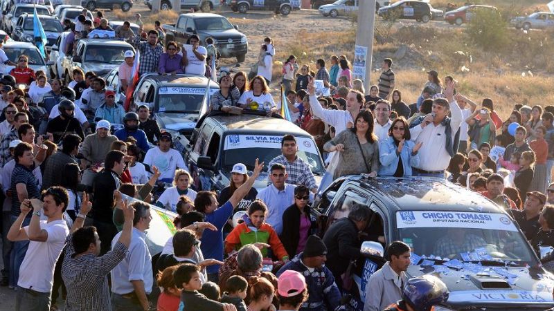 Cierre de las Caravana de la Victoria