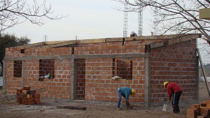 Comenzó la construcción de dos campamentos 