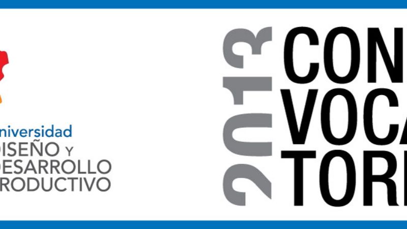 Convocatoria del Programa "Universidad, Diseño y Desarrollo Productivo”