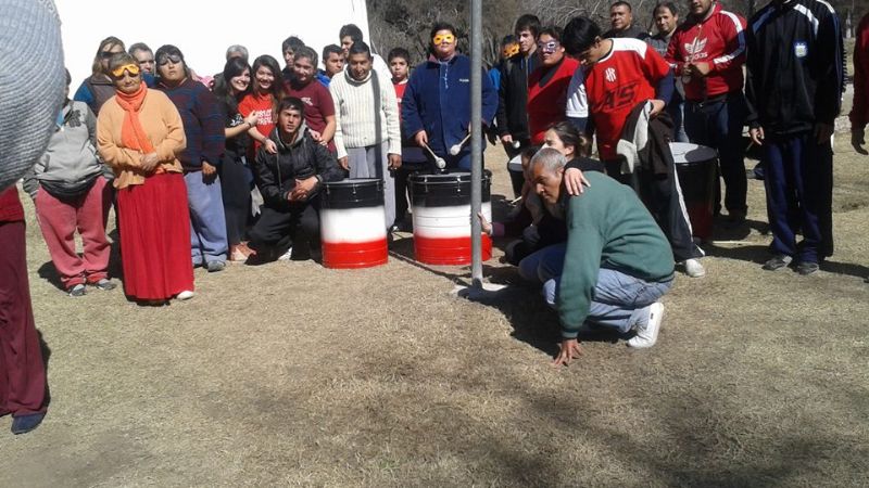 Jornada solidaria y de recreación de jóvenes chacareros en La Merced