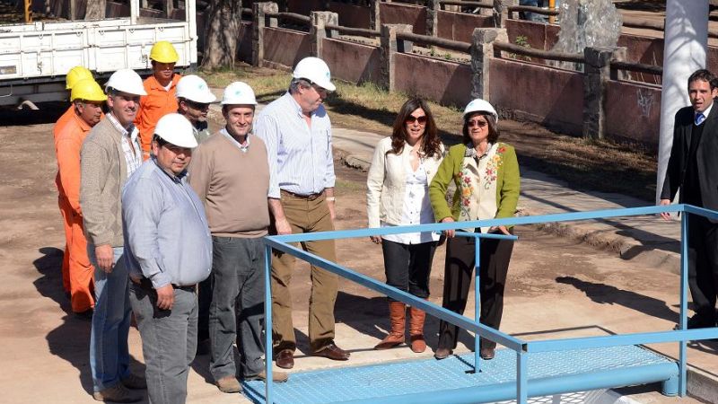 Nuevas cañerías en Fray Mamerto Esquiú 