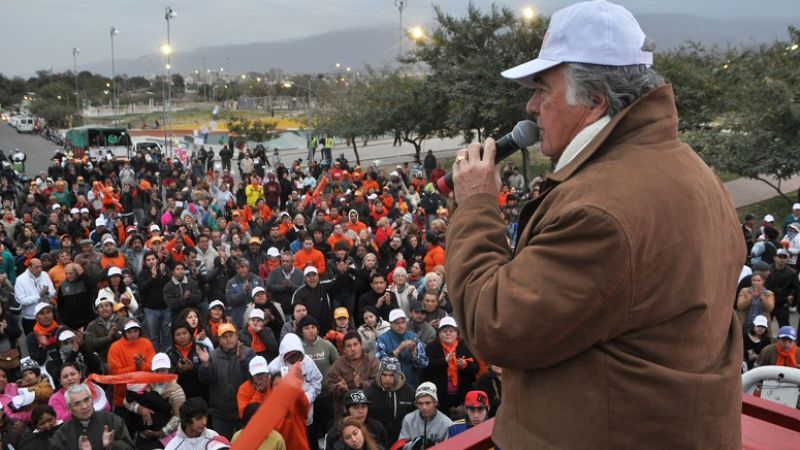 Barrionuevo cerró su campaña