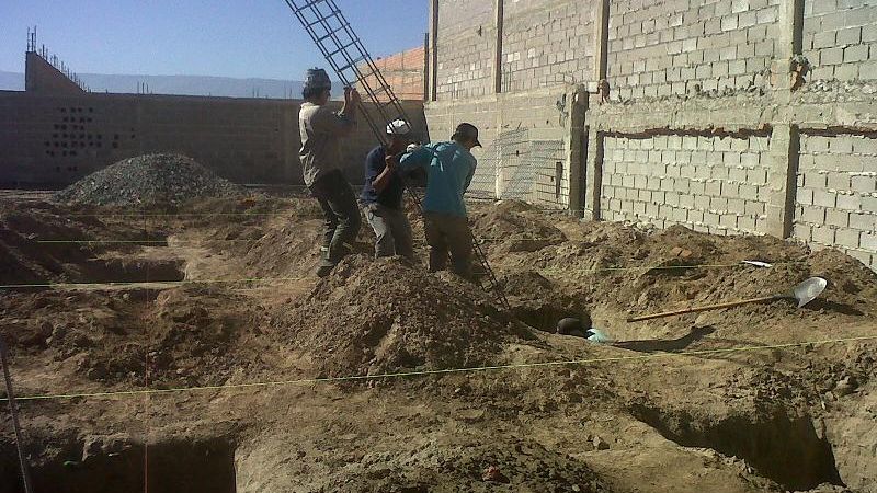 El SATSAID trabaja para construir su casa propia