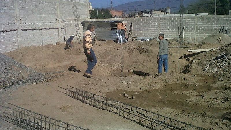 El SATSAID trabaja para construir su casa propia