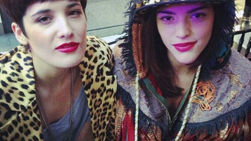 “Calu” Rivero y un extraño “disfraz”