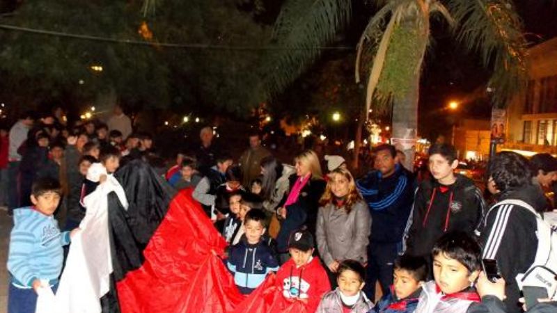 300 jugadores de “La Banda” asistieron a la película de River