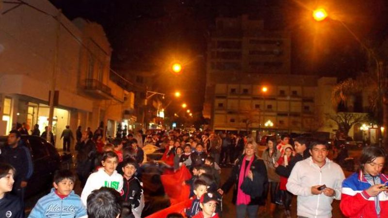 300 jugadores de “La Banda” asistieron a la película de River