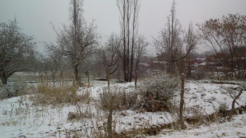 La nieve llegó otra vez a Catamarca